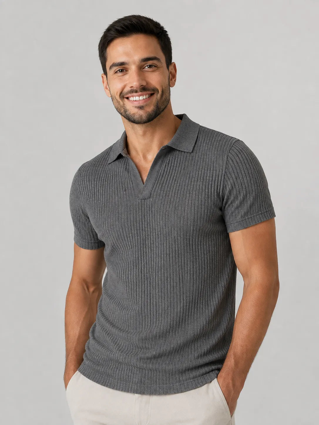 Don Romero™ Polo Piqué Texturizada Premium