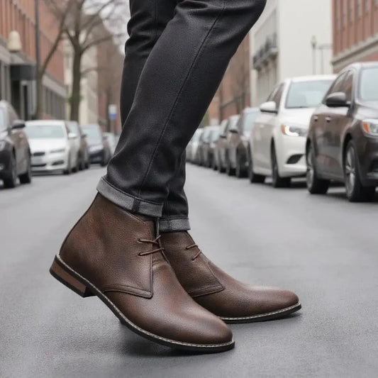 Botines Premium de Cuero Genuino Don Romero™